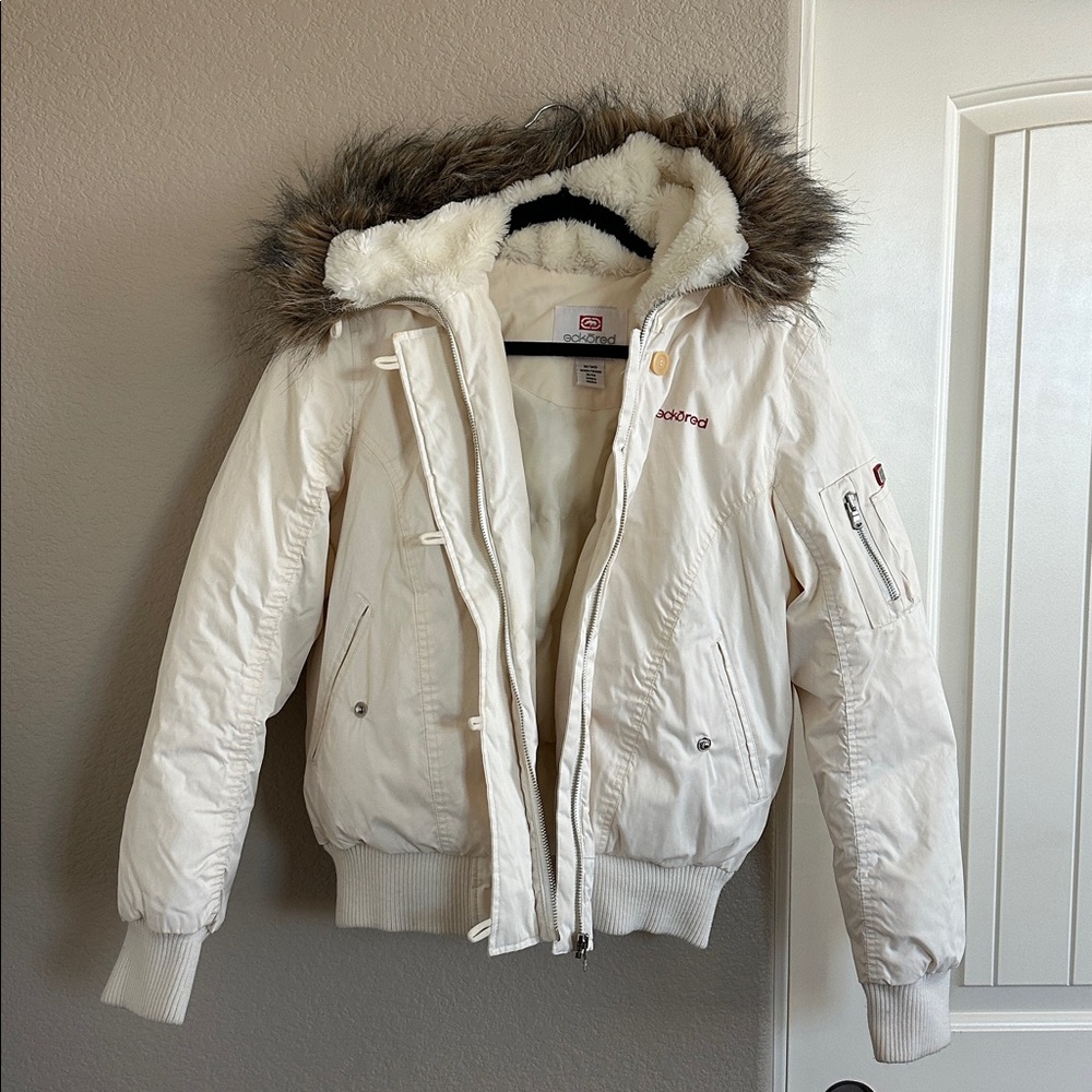 Ecko Red Puffer Women’s Snow Jacket